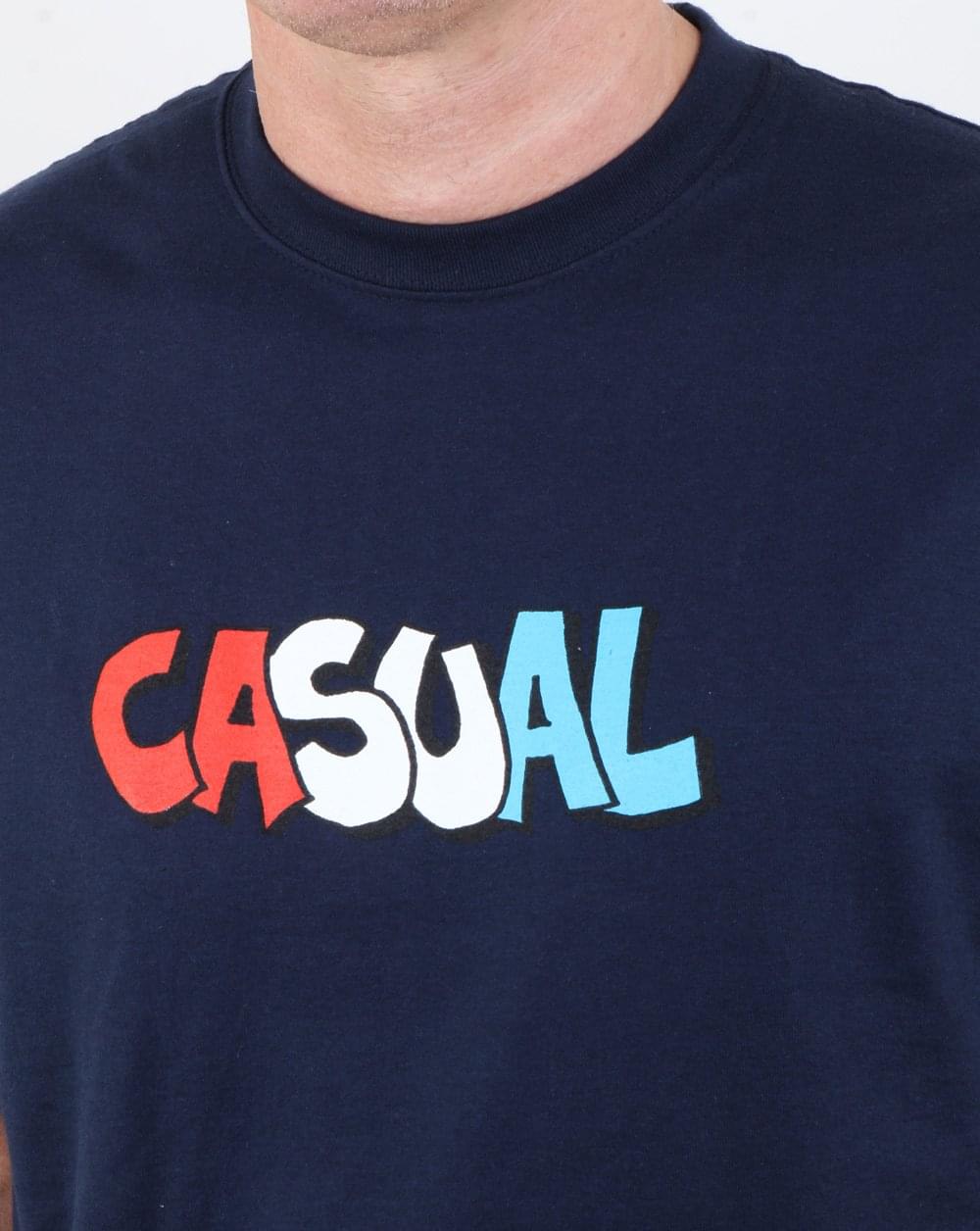 80s Casual Classics Graffiti T Shirt Navy