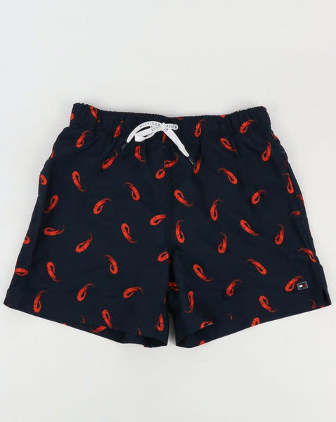 Tommy Hilfiger Shrimp Print Swim Shorts Navy