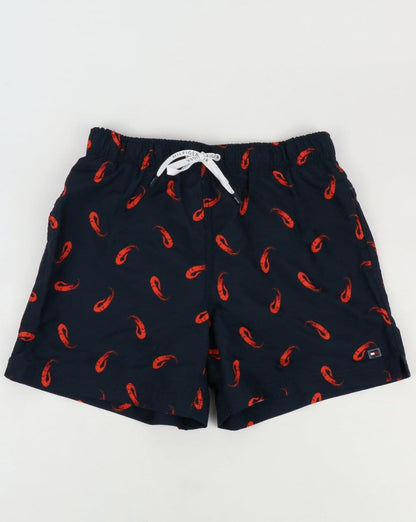 Tommy Hilfiger Shrimp Print Swim Shorts Navy