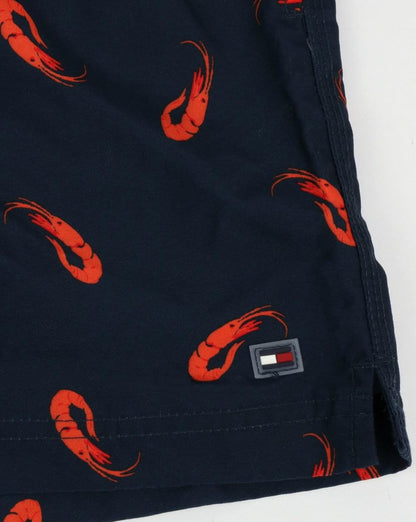 Tommy Hilfiger Shrimp Print Swim Shorts Navy