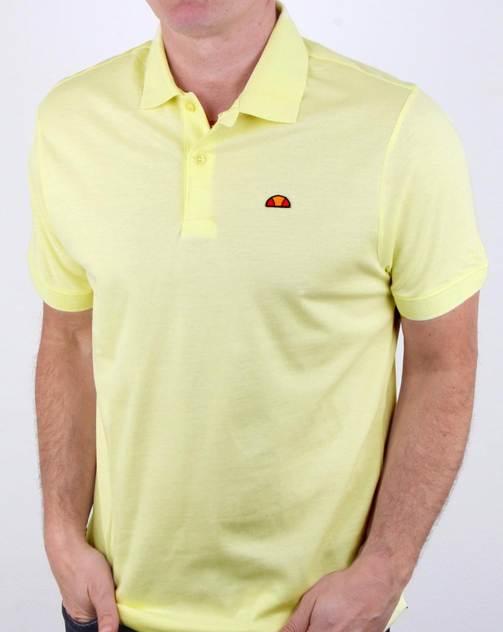 Ellesse Moncalieri Polo Shirt Yellow