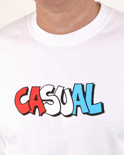 80s Casual Classics Graffiti T Shirt White
