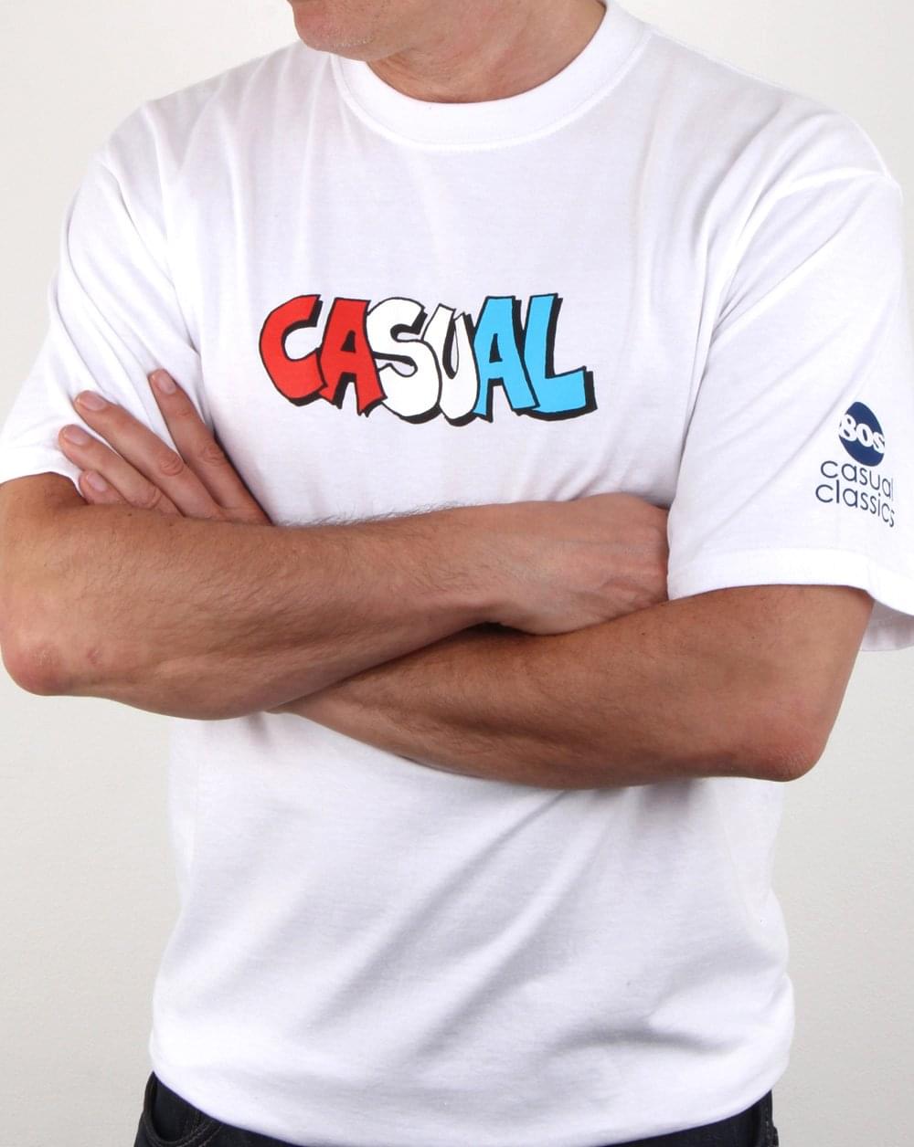 80s Casual Classics Graffiti T Shirt White