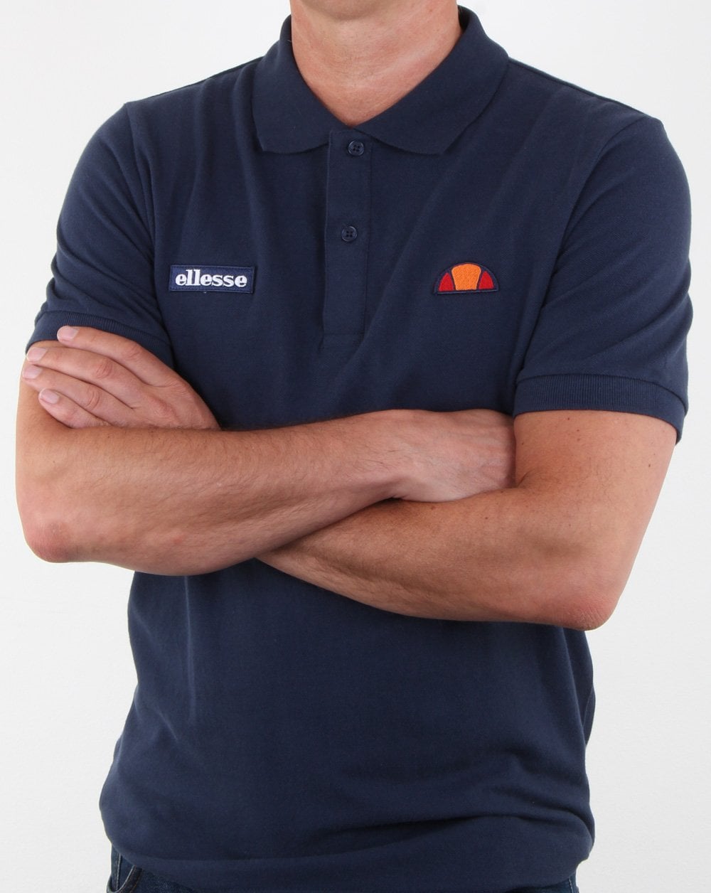 Ellesse Heritage Polo Shirt Navy