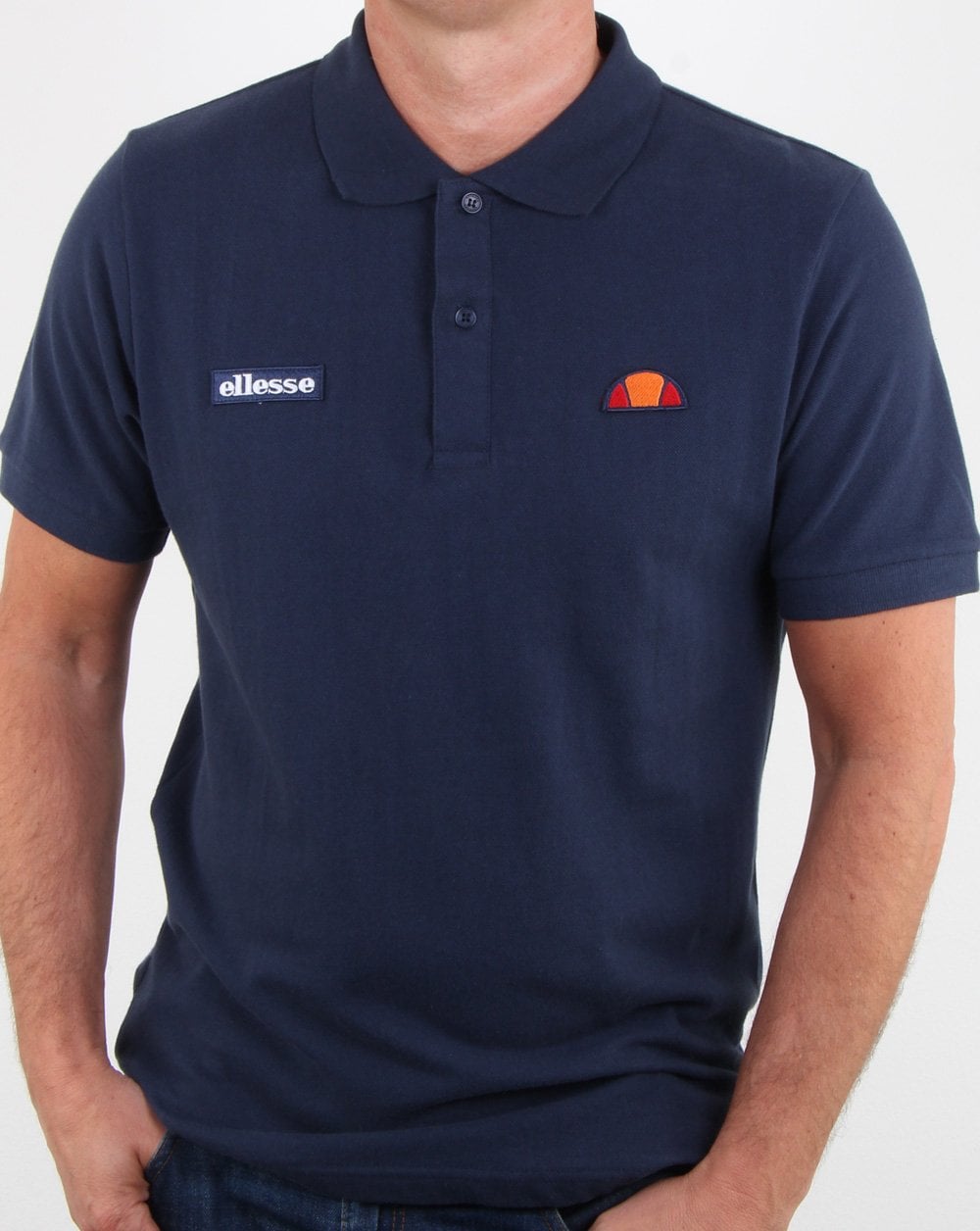Ellesse Heritage Polo Shirt Navy