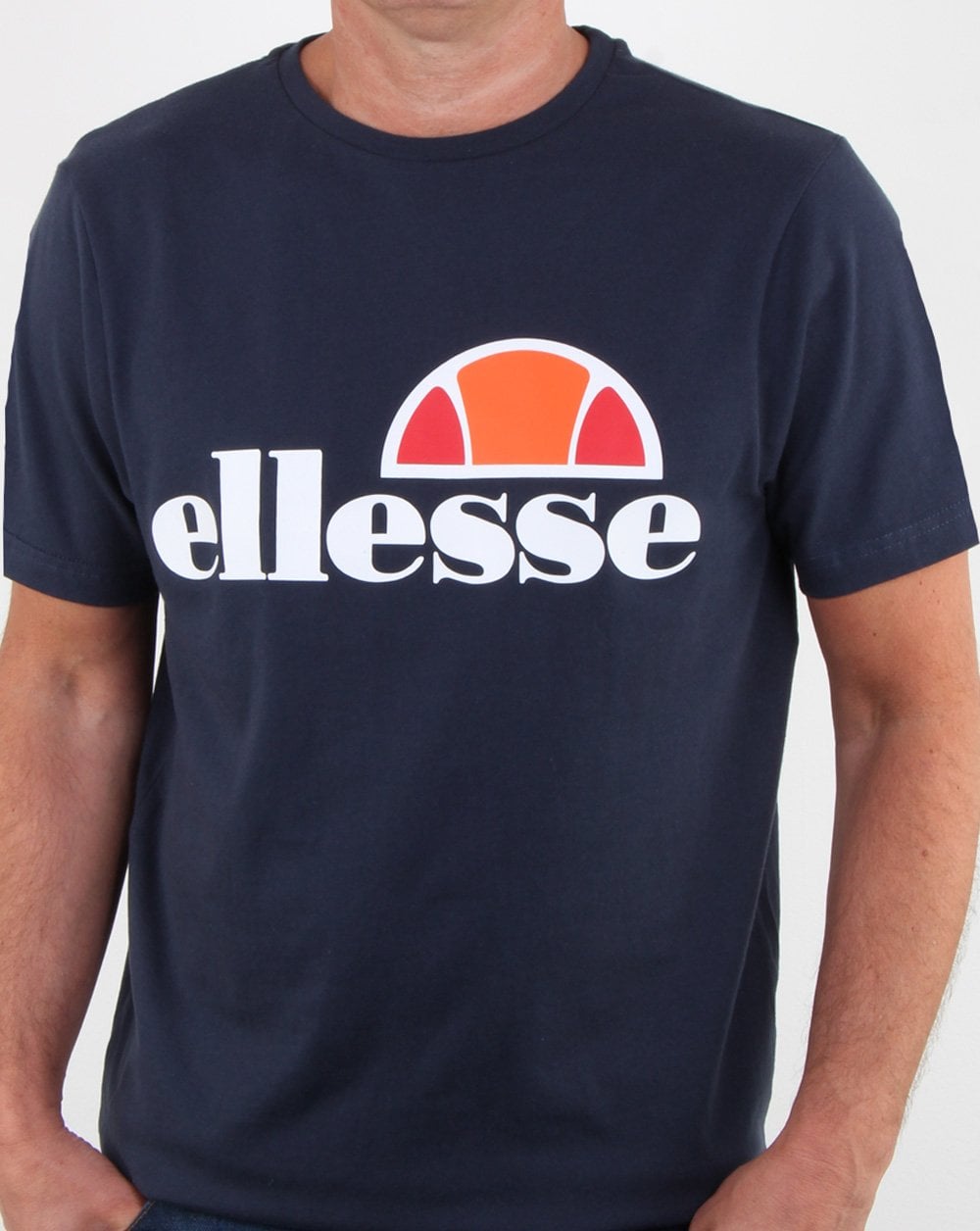 Ellesse Logo T Shirt Navy