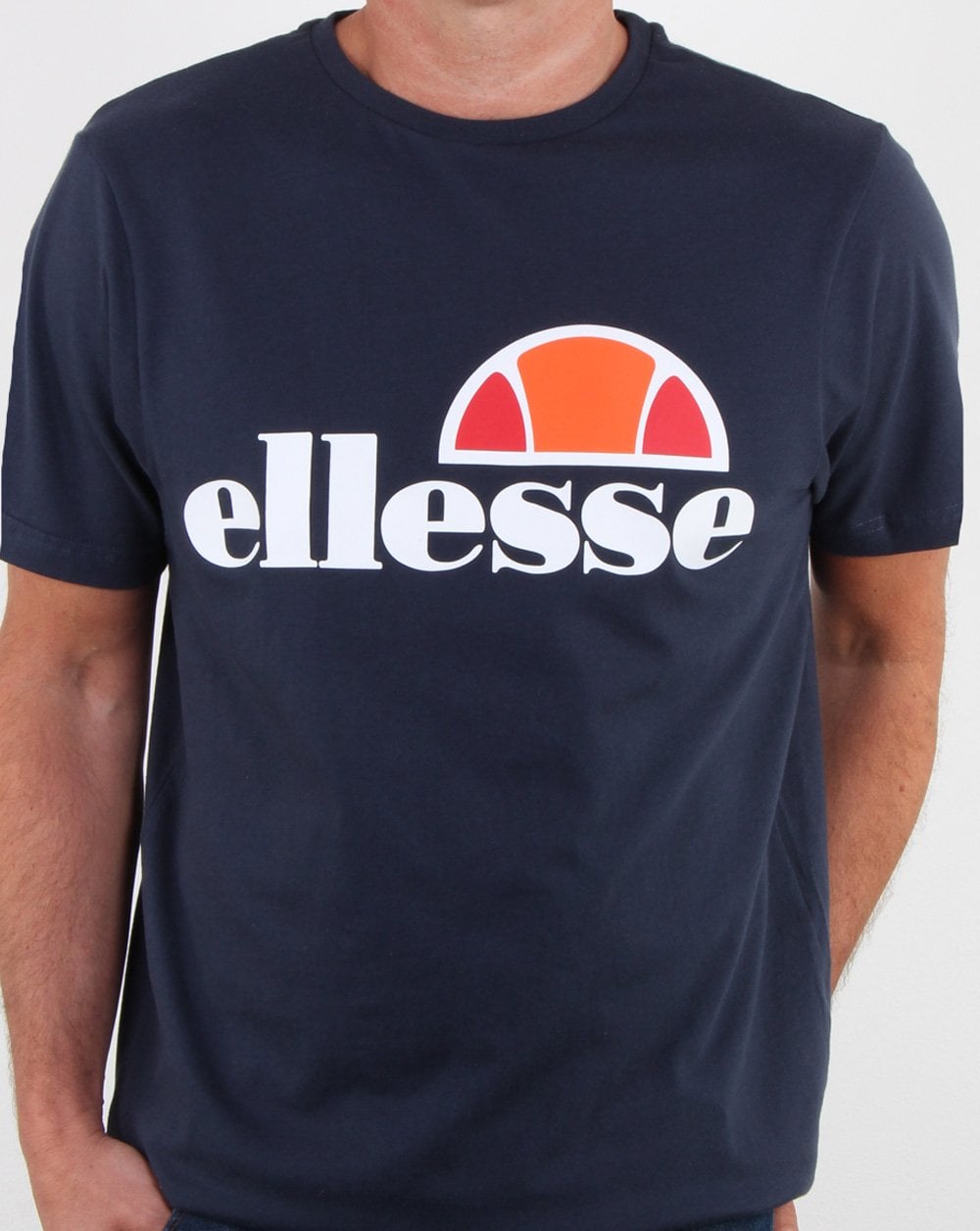 Ellesse Logo T Shirt Navy