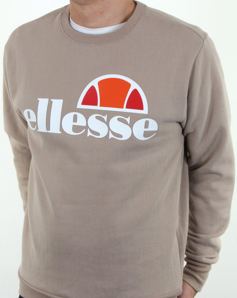 Ellesse Succiso Sweatshirt Stone