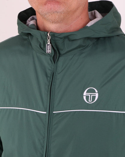 Sergio Tacchini Orion Hooded Jacket Forest Green