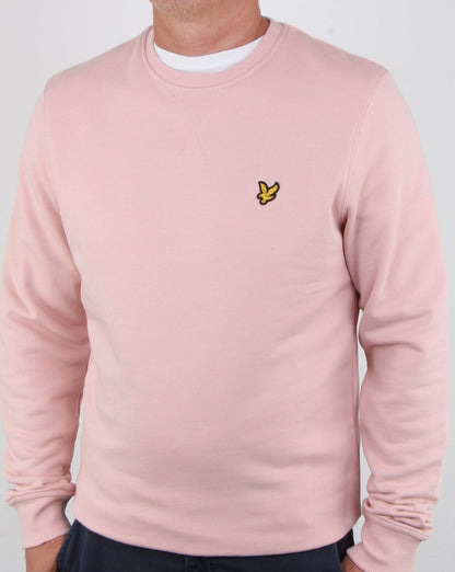 Lyle And Scott Crew Neck Sweatshirt Dusty Pink