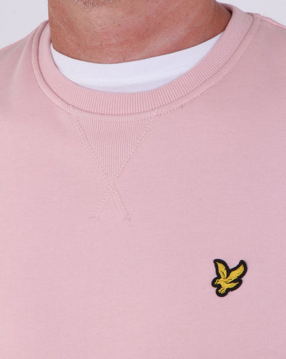 Lyle And Scott Crew Neck Sweatshirt Dusty Pink