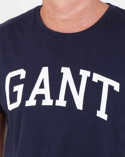 Gant Graphic T-shirt Navy