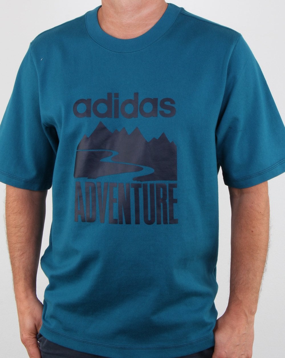 Adidas Originals Adventure T Shirt Real Teal