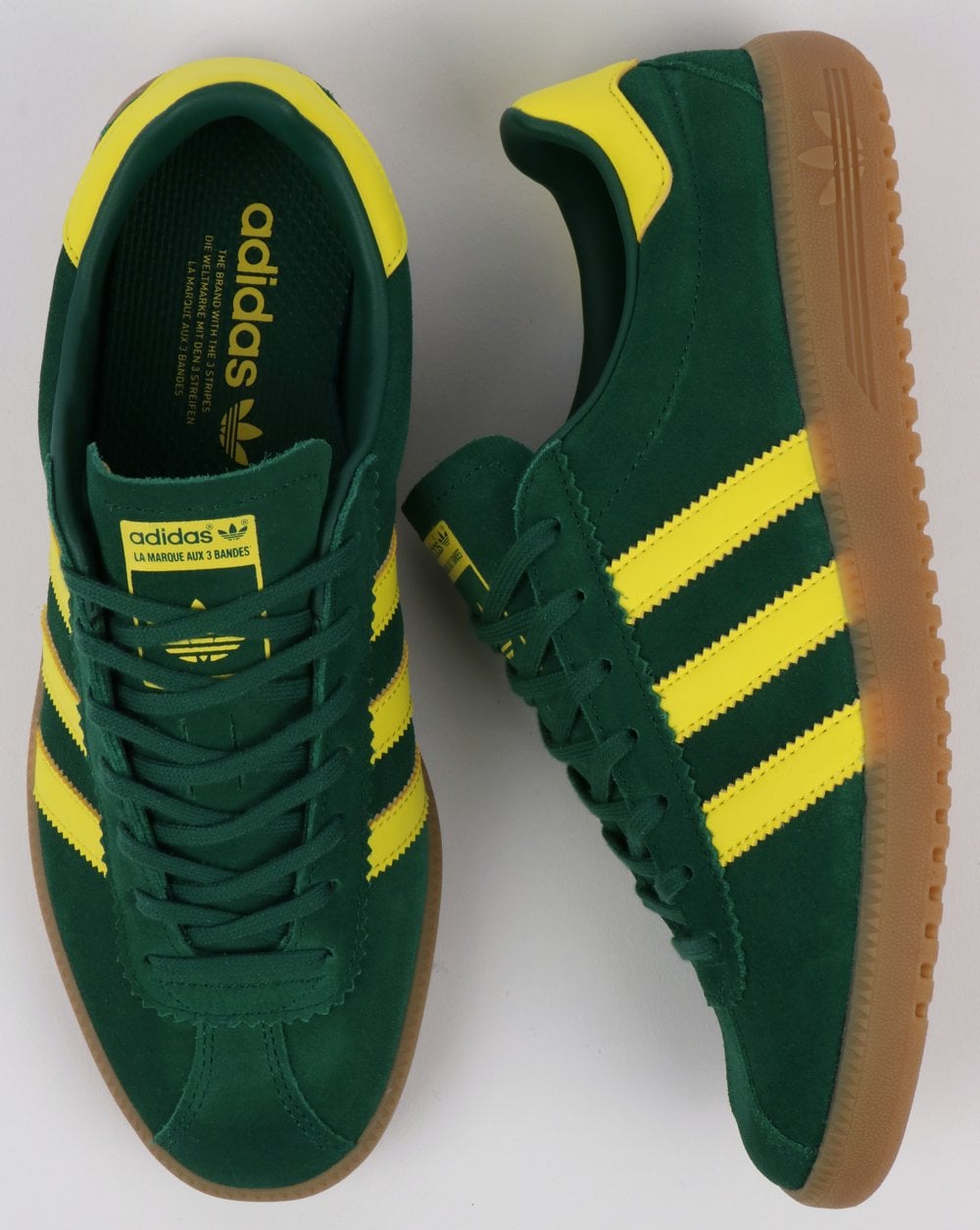 Adidas Bermuda Trainers Green/Yellow
