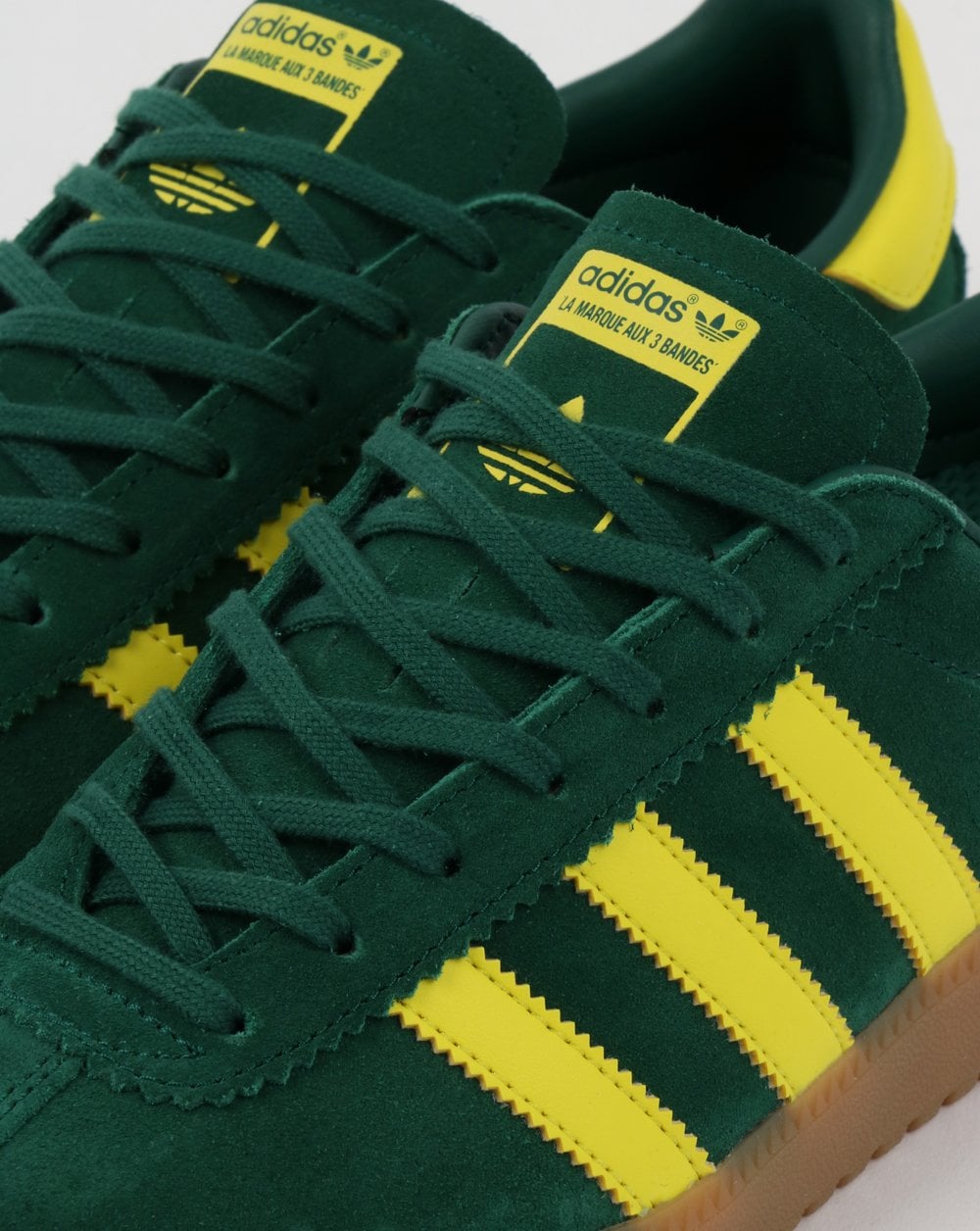 Adidas Bermuda Trainers Green/Yellow,shoes,originals,suede,archive – 80's  Casual Classics