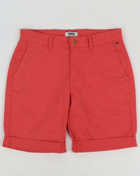 Tommy Hilfiger Cotton Twill Shorts Pink