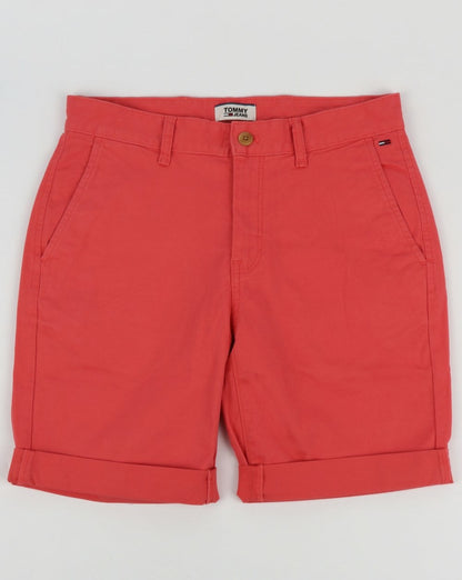 Tommy Hilfiger Cotton Twill Shorts Pink
