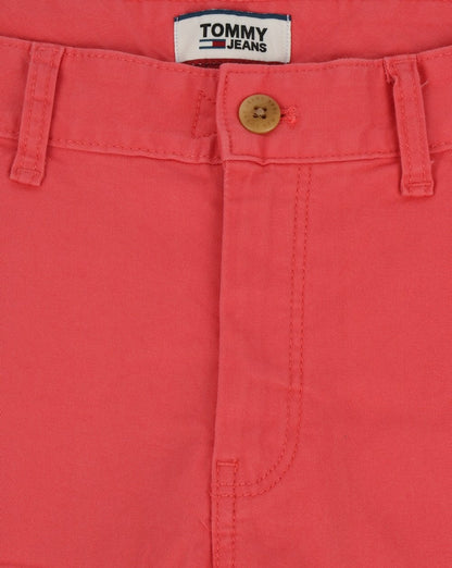 Tommy Hilfiger Cotton Twill Shorts Pink