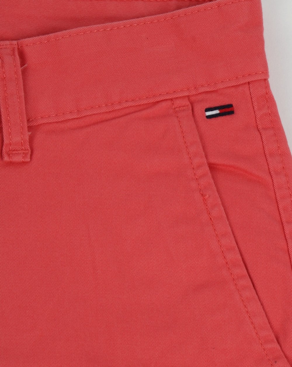 Tommy Hilfiger Cotton Twill Shorts Pink