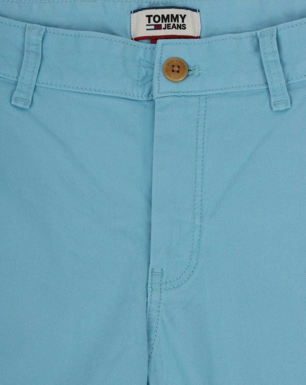 Tommy Hilfiger Cotton Twill Shorts Light Blue