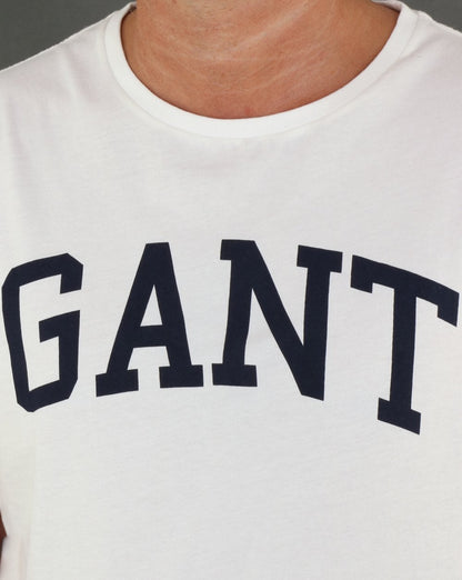 Gant Graphic T-shirt White