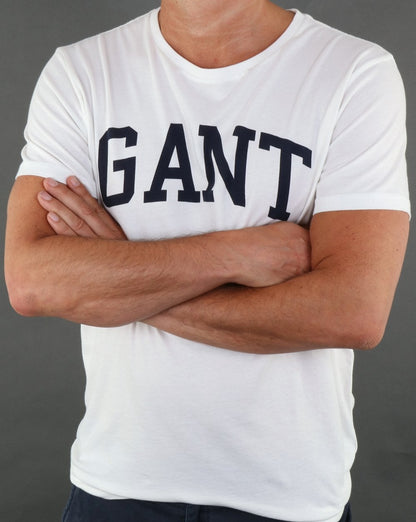 Gant Graphic T-shirt White