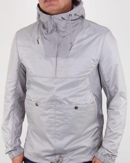 Pretty Green Overhead Hooded Jacket Grey