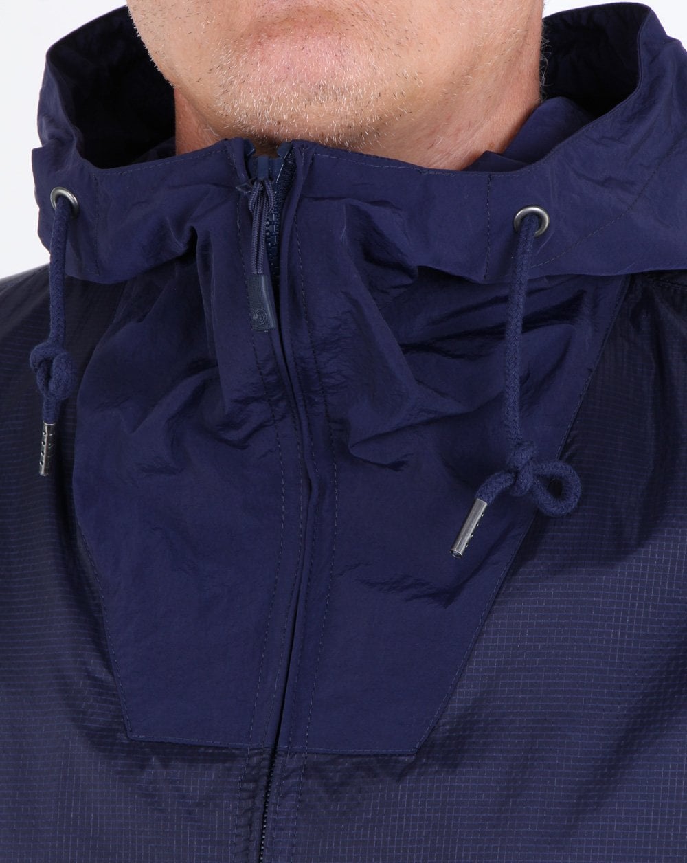 Pretty Green Overhead Hooded Jacket Navy