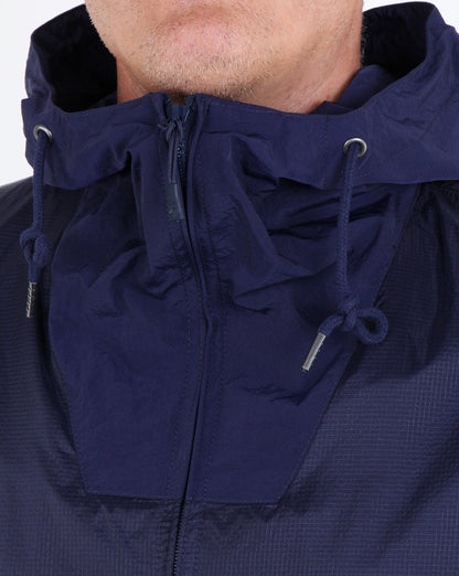 Pretty Green Overhead Hooded Jacket Navy