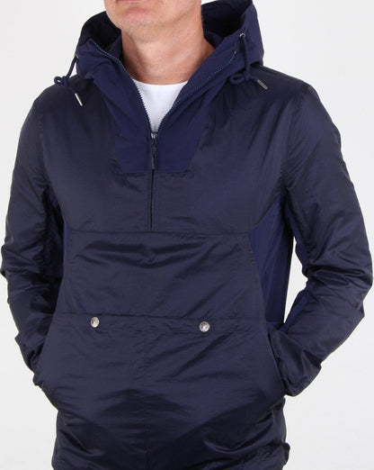 Pretty Green Overhead Hooded Jacket Navy