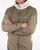 Pretty Green Zip Through Hooded Contrast Jacket Khaki