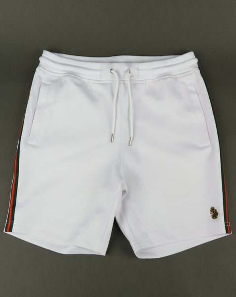 Luke Tyson Vintage Tape Shorts White