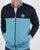 Pretty Green Contrast Panel Track Top Navy