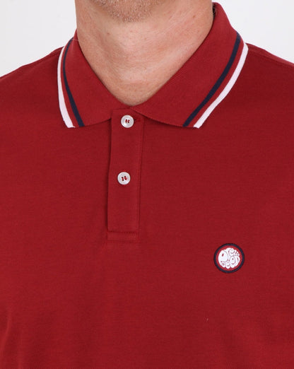 Pretty Green Barton Polo Shirt Red
