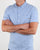 Pretty Green Overhead Short Sleeve Shirt Blue