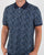Pretty Green Floral Print Polo Shirt Navy