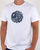 Pretty Green Thornley Paisley Logo T Shirt White/navy