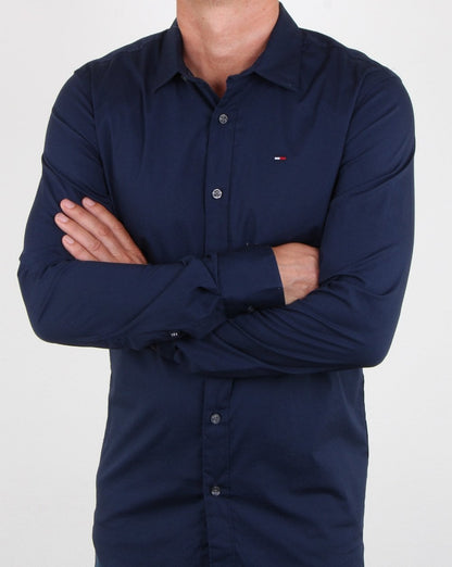 Tommy Jeans Stretch fit Navy Shirt