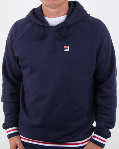 Fila Vintage Jordan Hoody Navy/red/white