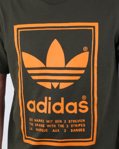 Adidas Originals Vintage T Shirt Night Cargo