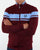 Sergio Tacchini Masters Track Top Claret/Sky Blue