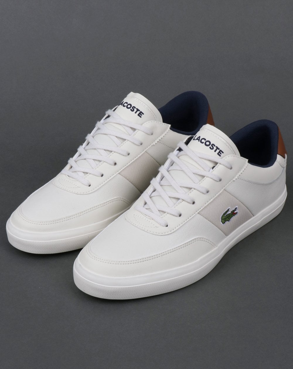 Lacoste Court Master 318 Trainer Off White/Navy