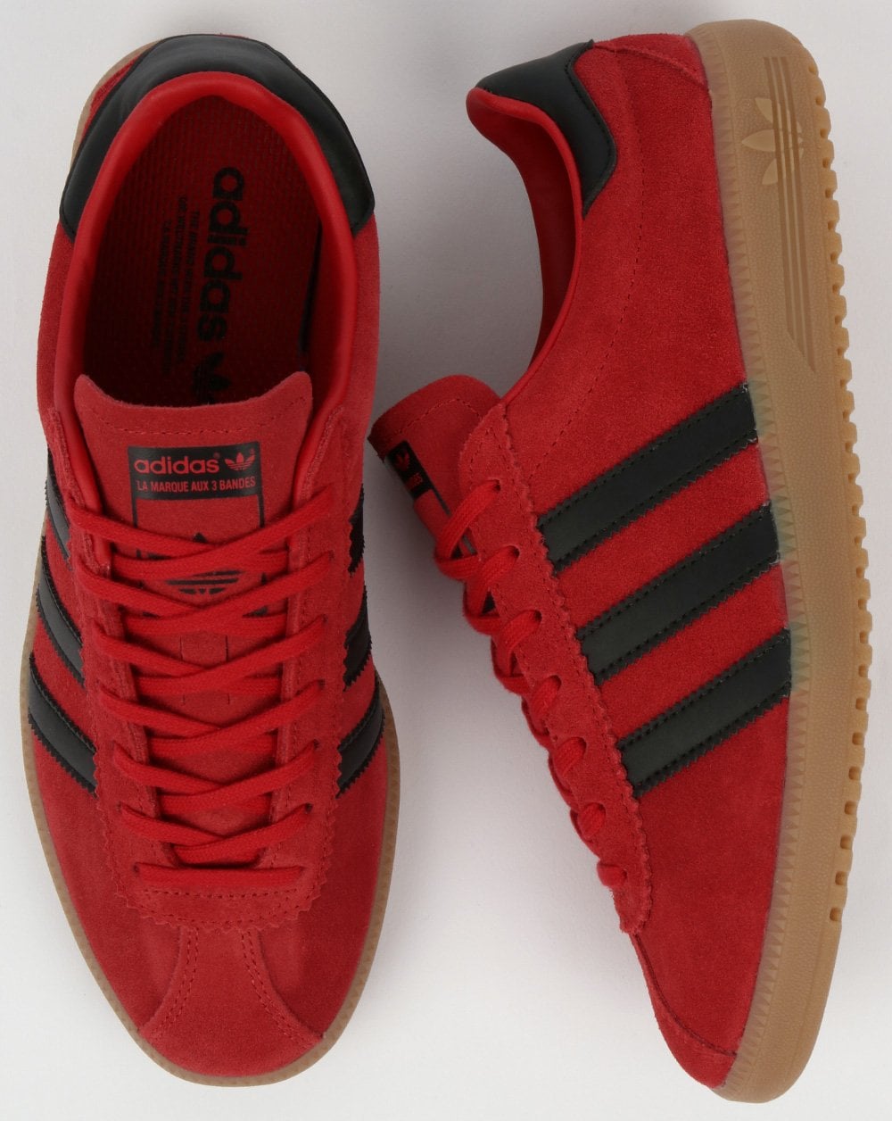 Adidas Bermuda Trainers Red/Black/Gum