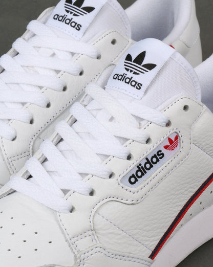 Adidas Continental 80 Trainers White/Red/Navy