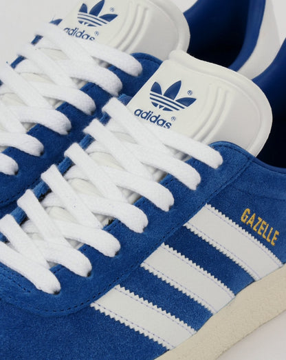 Adidas Gazelle Trainers Royal/White Vintage
