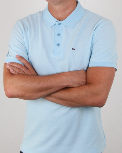 Tommy Hilfiger Oxford Polo Sky Blue