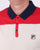 Fila Vintage Vilas Polo Shirt Chinese Red