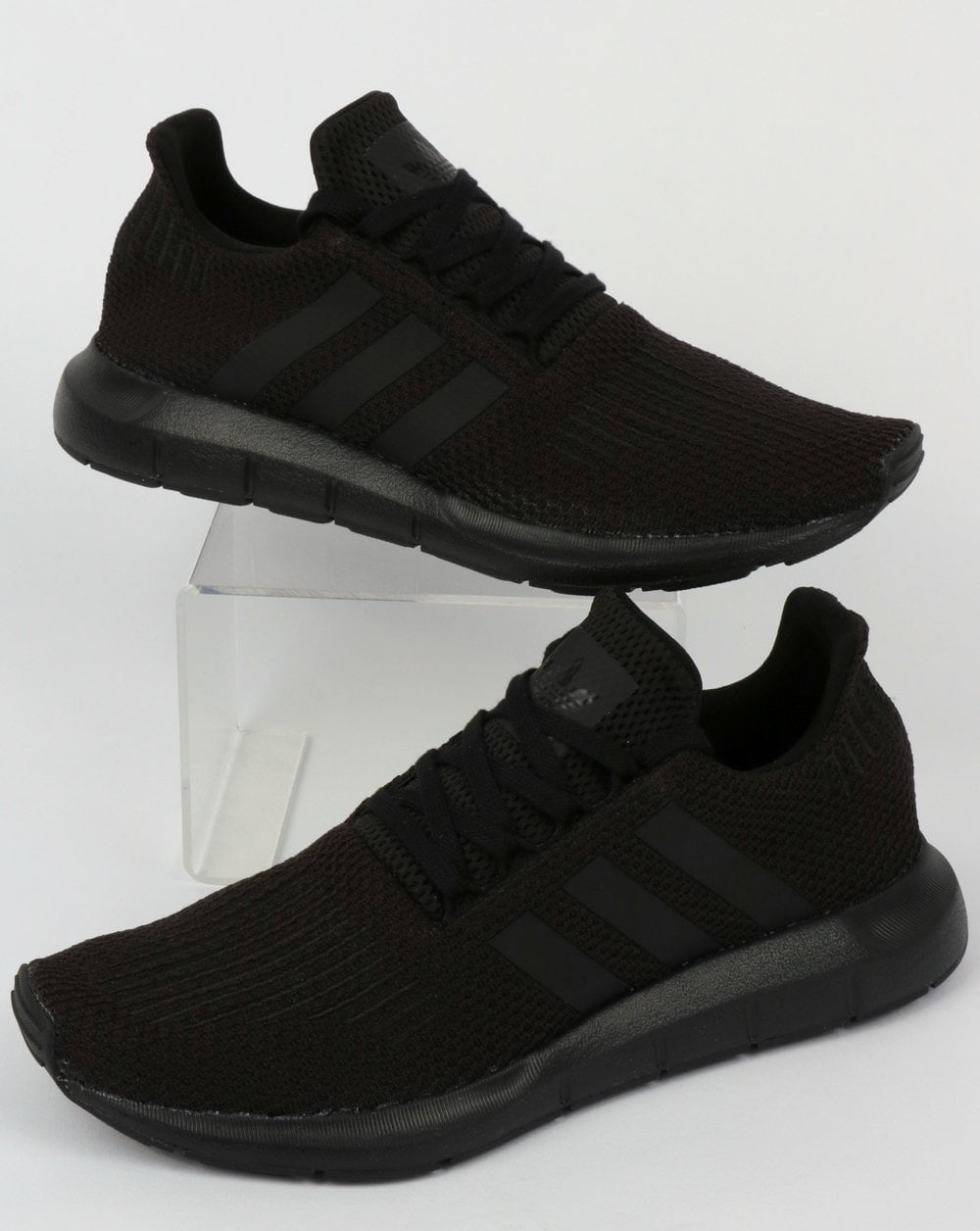Adidas Swift Run Trainers Triple Black
