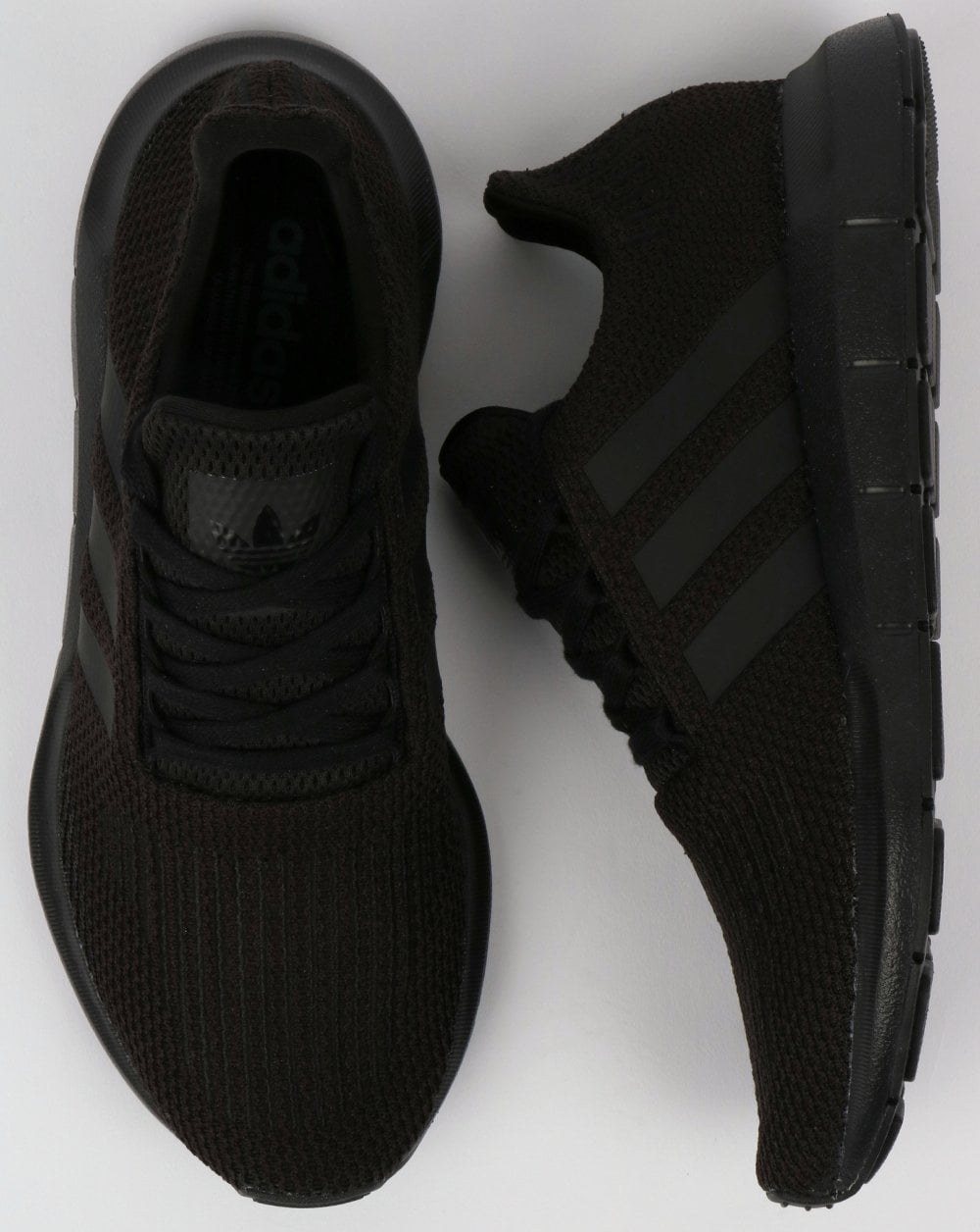 Adidas Swift Run Trainers Triple Black