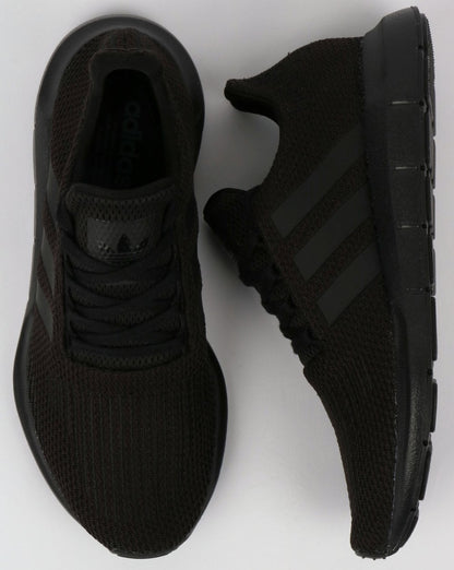 Adidas Swift Run Trainers Triple Black